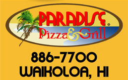 Paradise Logo 886-7700 - Waikoloa, HI